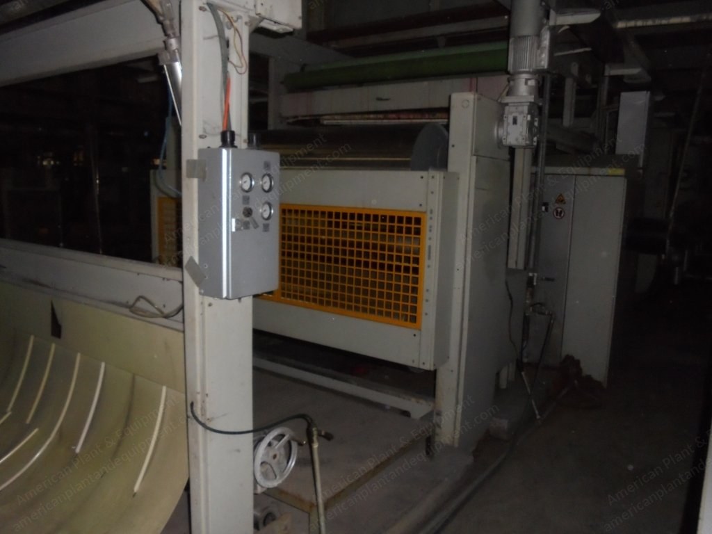 Monforts Thermosol Line, 2007, 1850mm, 4 Chambers, Gas Heating