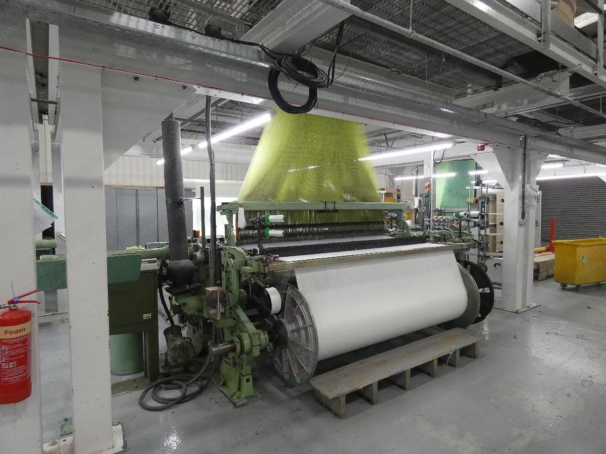 Dornier, HTVS4/J, 1997, Jacquard Weaving Looms, 2.2 m Working Width, Bonas 1,344 Hook Jacquard, 2 Machines