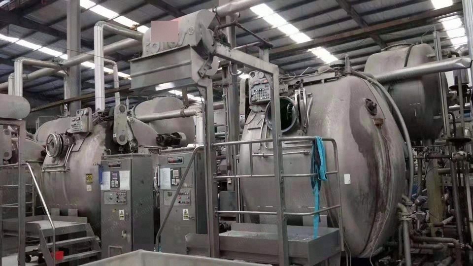 Fong's Soft Flow Dyeing Machine, 2002, 10 Sets, 250kg to 2000kg Capacity