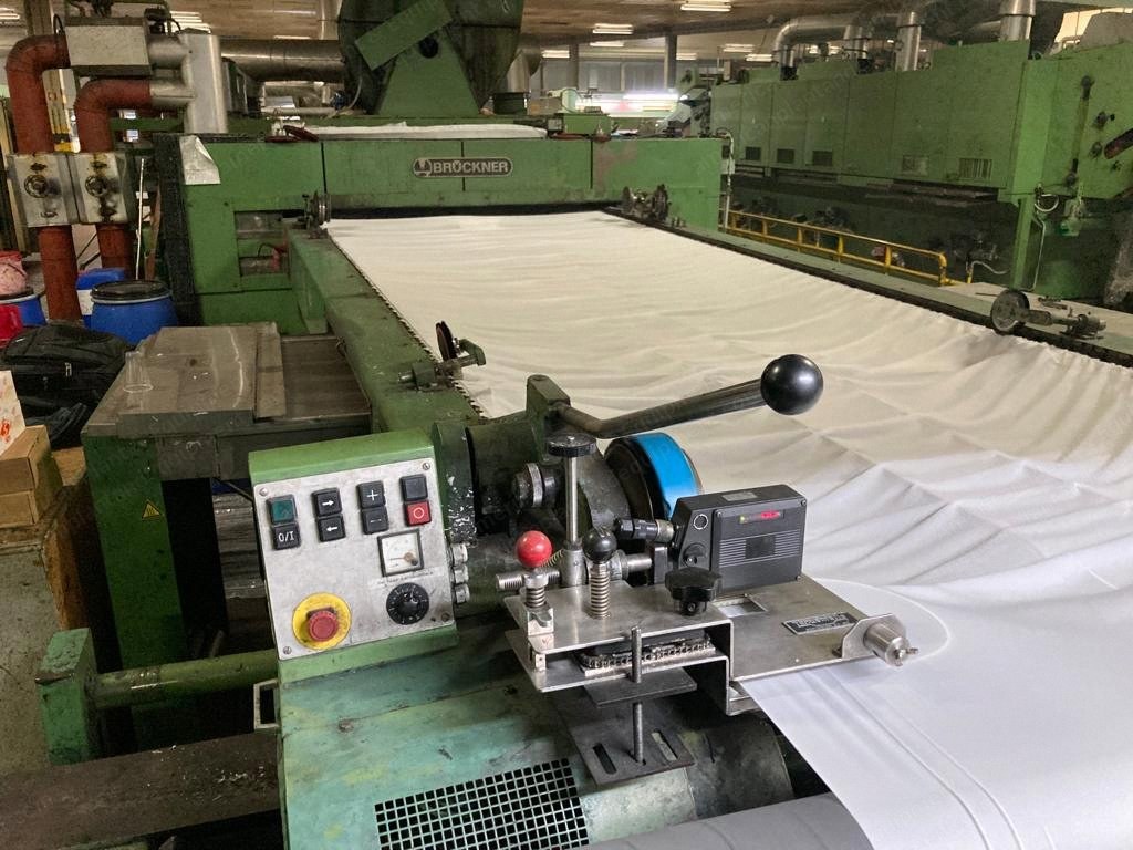 Bruckner, Stenter, 1987, 2400mm, 8 Chambers, Vertical Chain, Padder