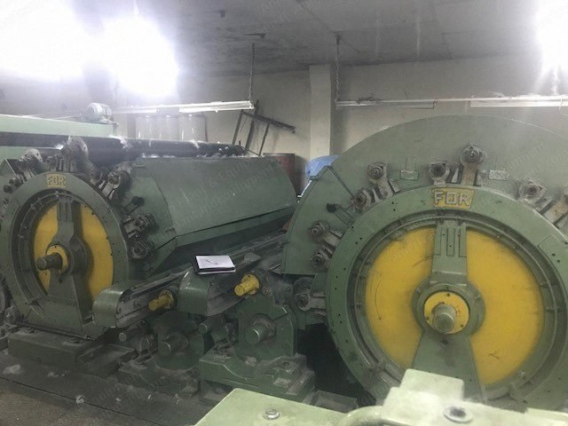 F.O.R. Double Card, 1970, 2500mm Width, 80-90 kg/hr Capacity
