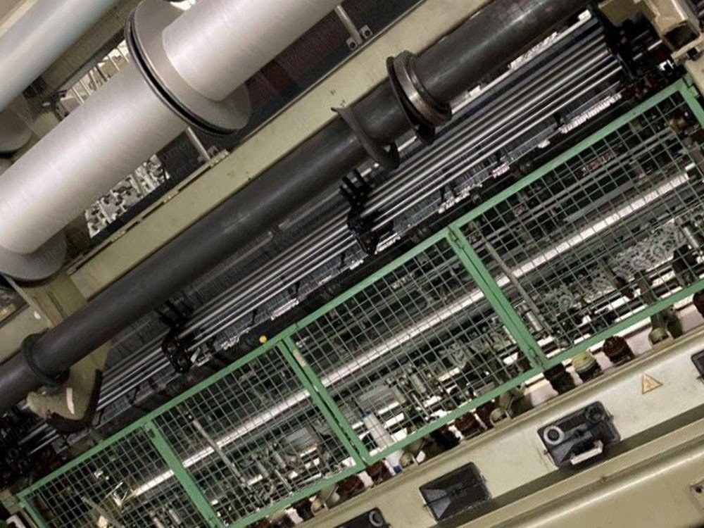 Karl Mayer, RJSC 4F-NE, 1996, 130" Width, Raschel Jacquard Knitting Machine