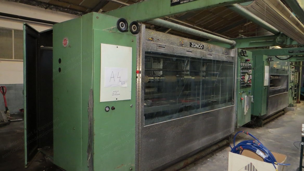 Zonco, Newcom 600 Big, 1987, Washing and Fulling Machine, 4 Channels, Stainless Steel Tank