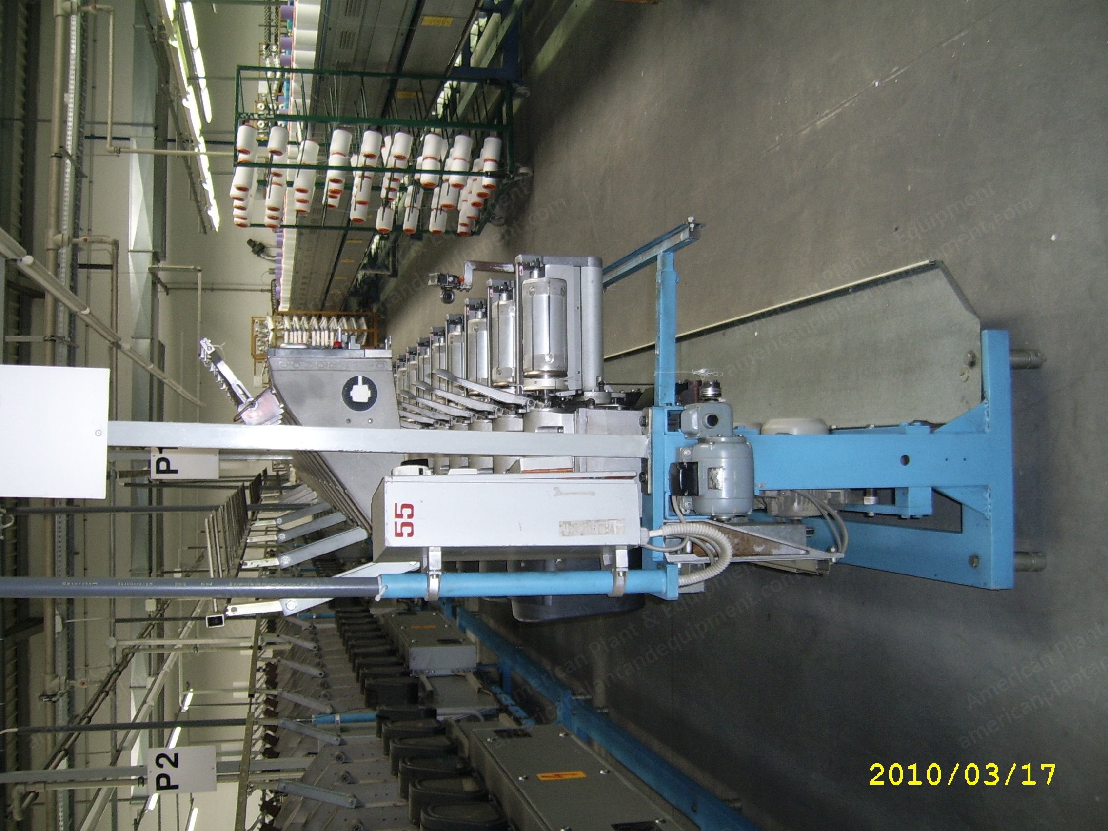 Conorapid, K 230 F, 1989, Rewinding Machine, 10 Winding Positions, 230mm Bobbin Length, 1050m/min