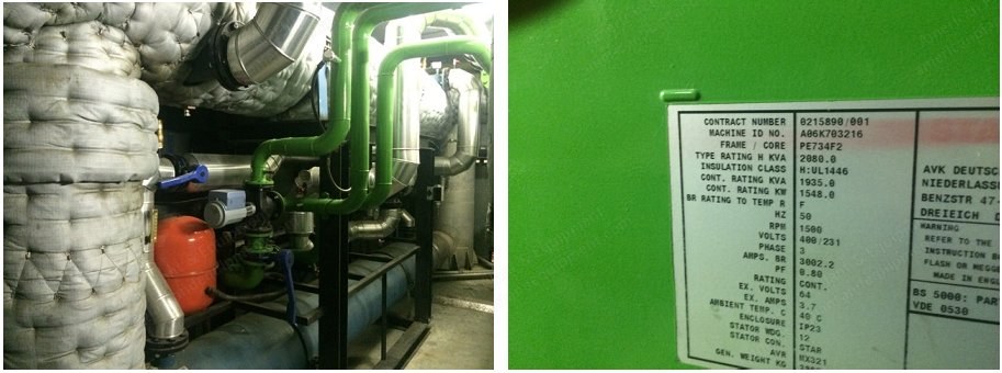 Jenbacher, 420, 1935 kVA, 50 Hz, 1500 RPM, 400V