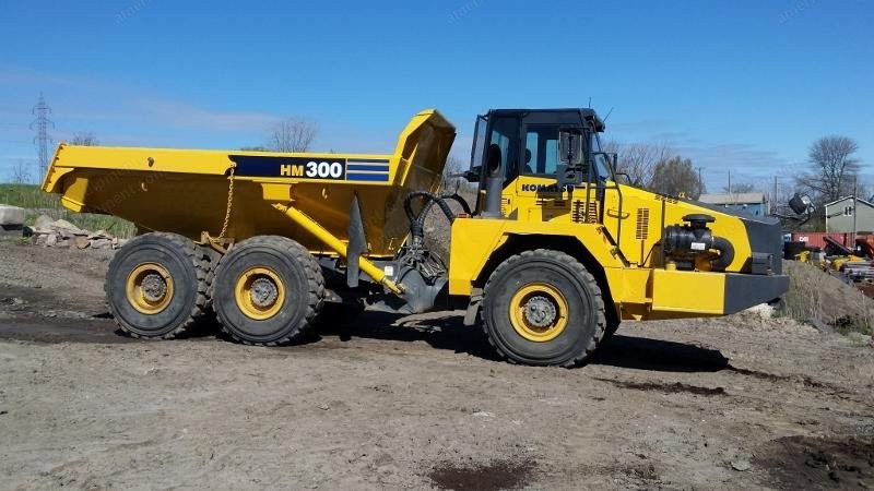 Komatsu, HM 300-2, 2011, Heavy Duty Articulated Dump Truck, Tailgate
