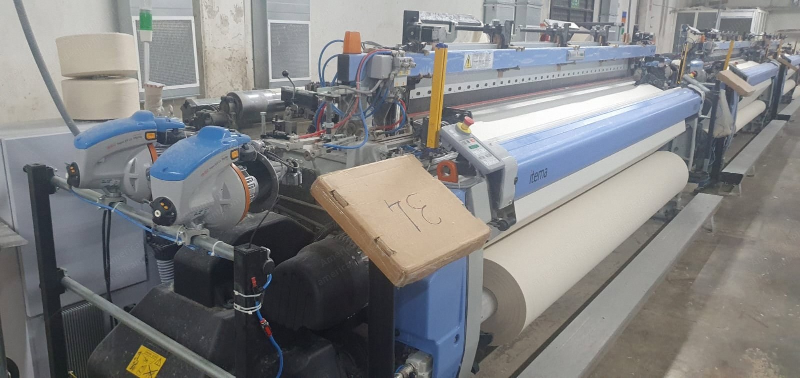 Itema, A9500 Airjet, 2021, 3400mm Working Width, 2 Colors