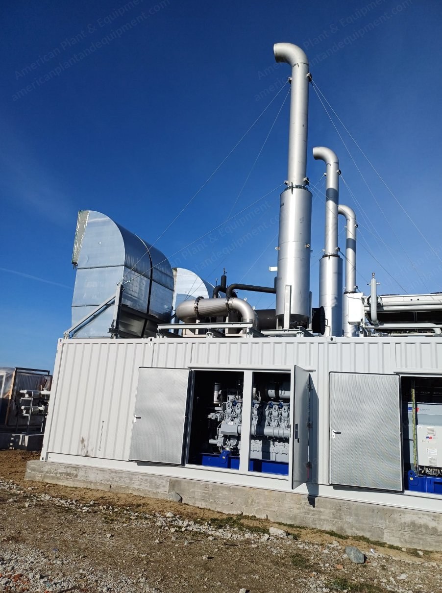 MTU, 20V4000, New Natural Gas Gensets, Cogeneration (CHP), Zero Hours