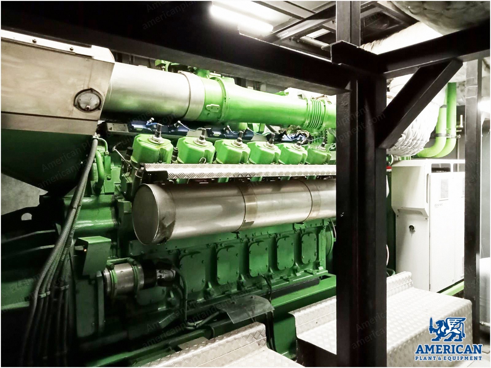 Jenbacher, JMS612GS-NL, 2006, 1820 kWe, 50 Hz, Natural Gas Generator