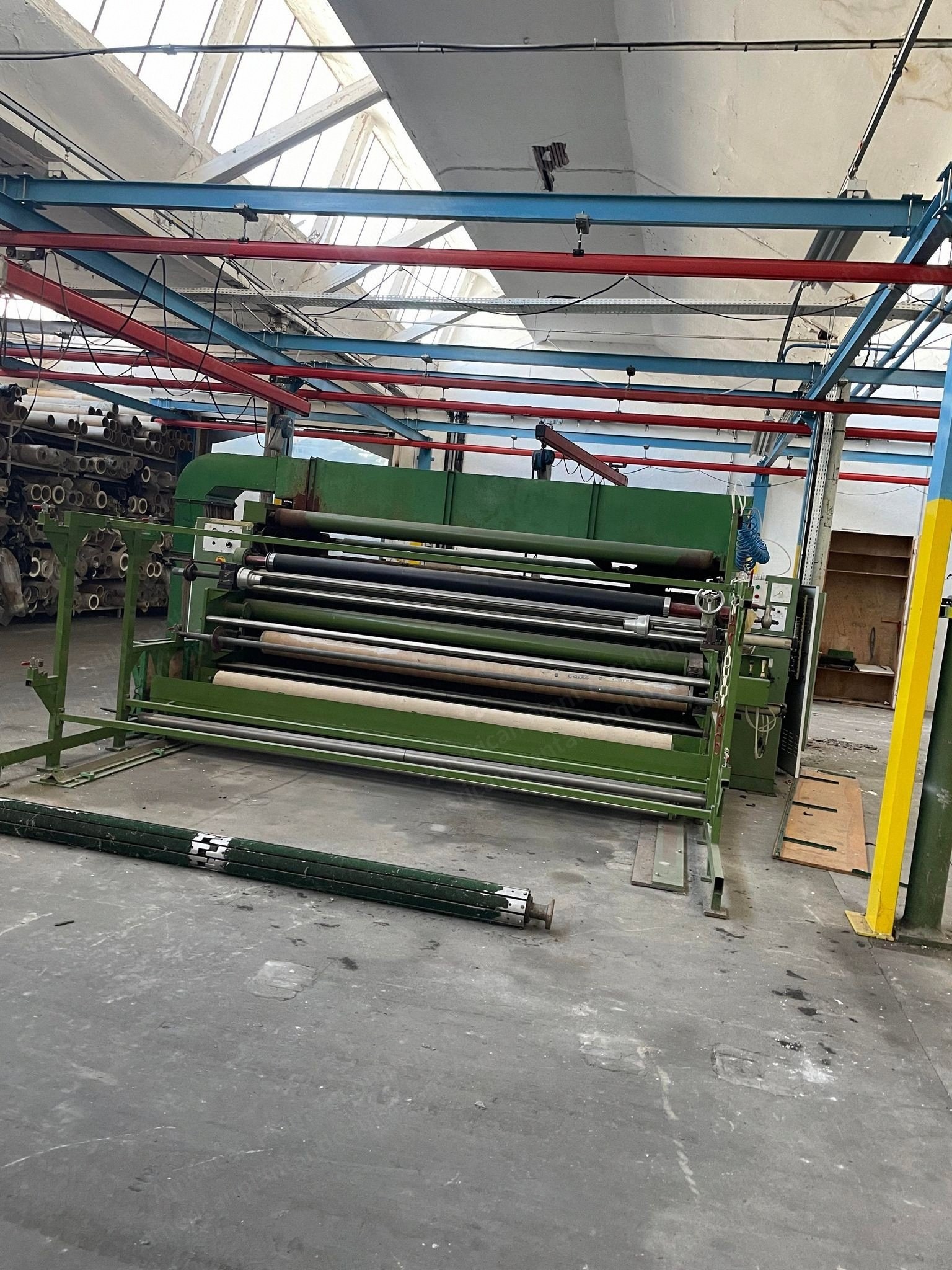 Lemaire, DDS, 1991, Transfer and Lamination Calender, 3200mm Working Width, Heating Cylinder Max 230C