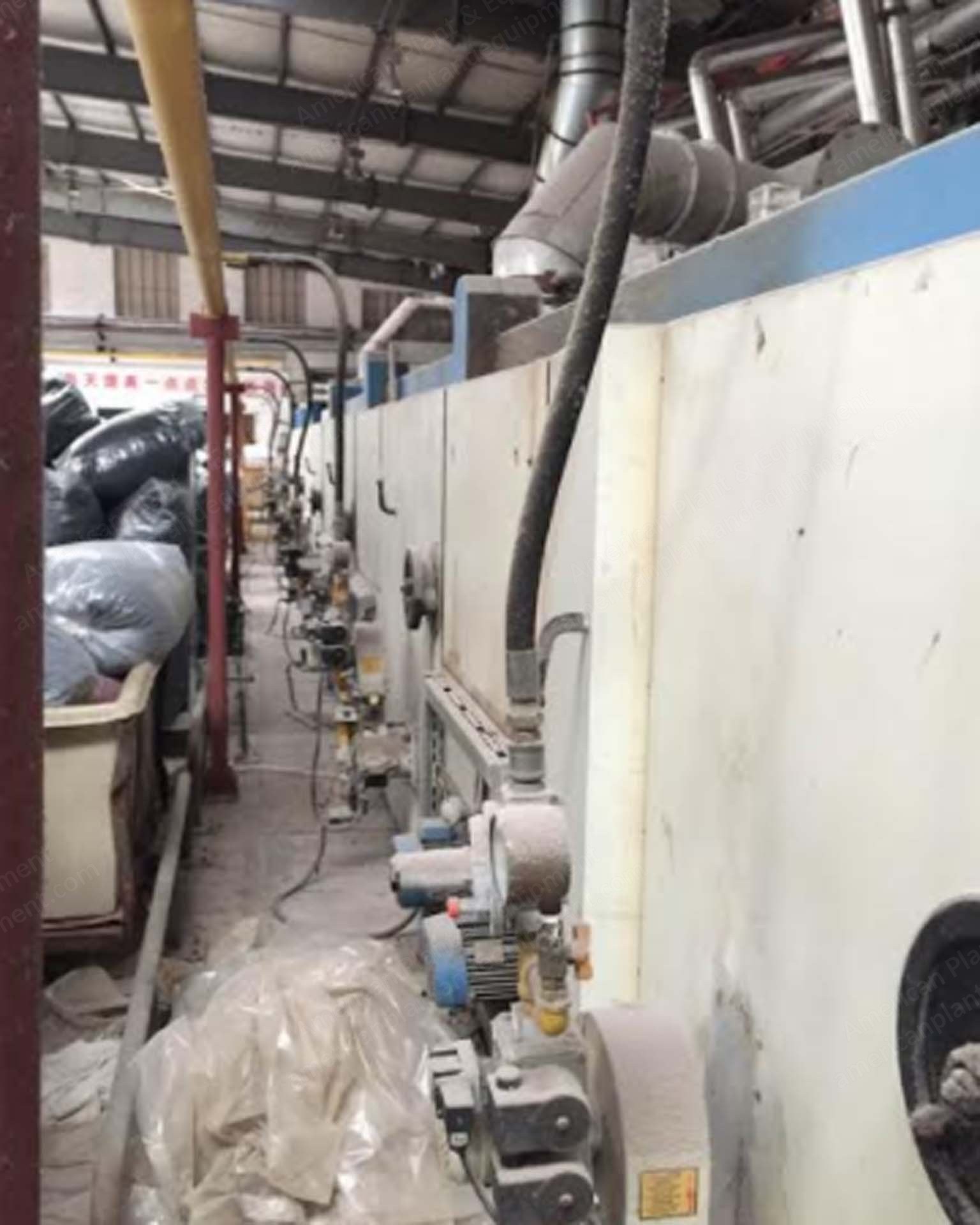 Bruckner Stenter, 1999, Working Width 2400mm, 6 Chambers, Gas Heated, Pin Type