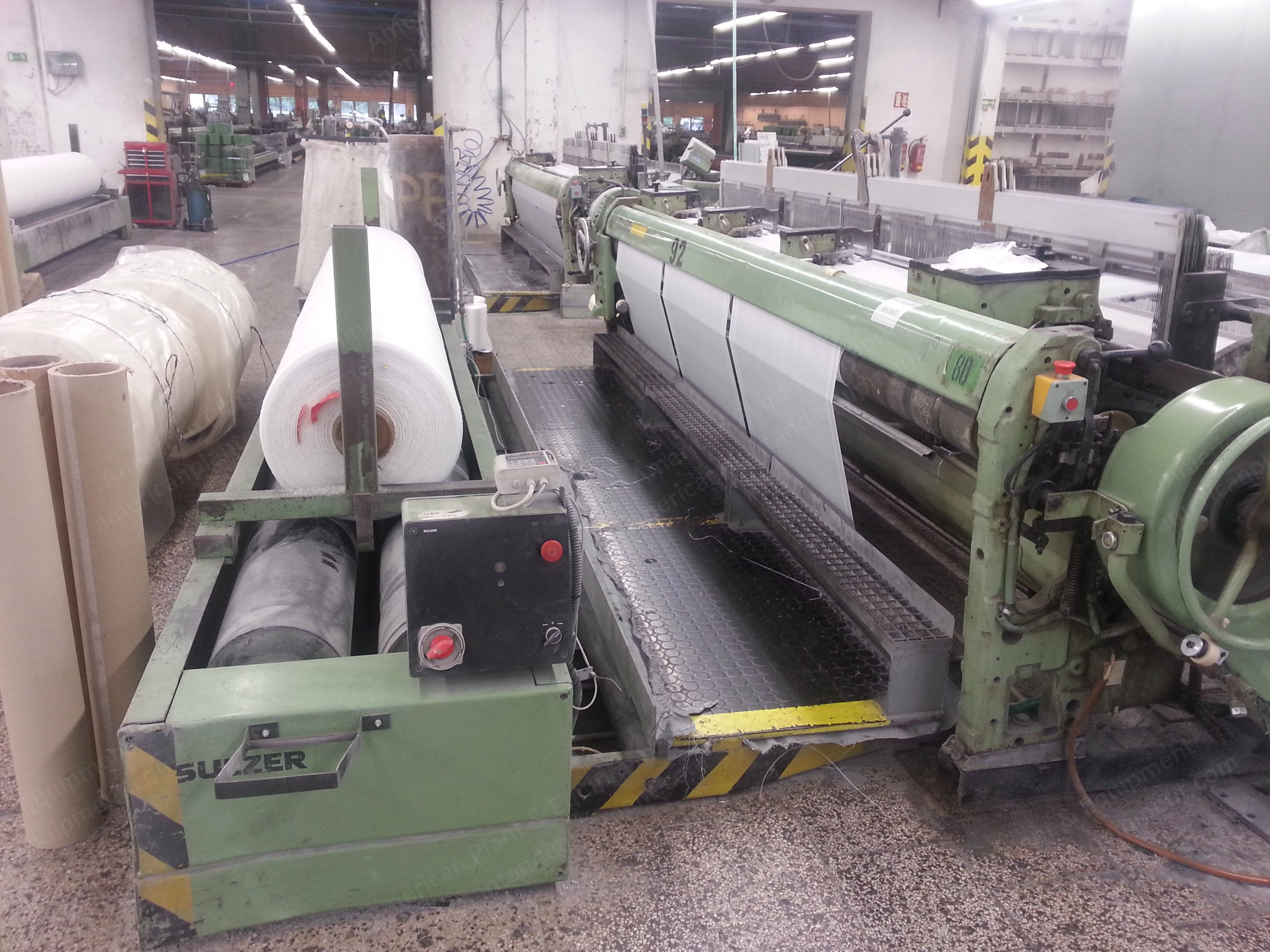 Sulzer, pu 130 es 120 e10 d2r, Sulzer Projectile Weaving Machine