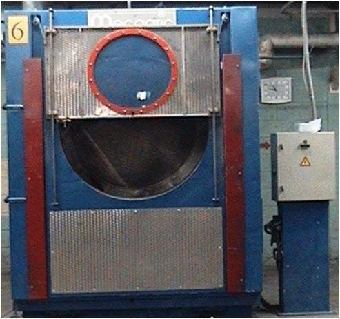 Mecagric Garment and Piece Dryer, 400 lbs Capacity, 15 HP, Steam Heated