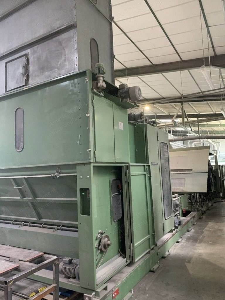 Spinnbau, 216, 1991, Double Doffer Carding Machine, Working Width 2500mm