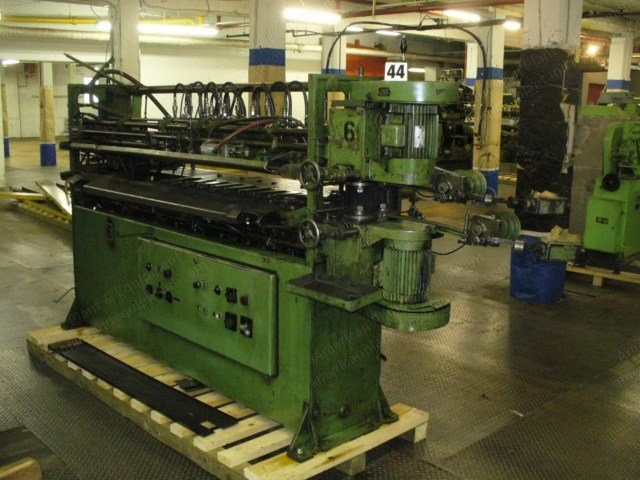 Spuhl, AM115/SW, Mattress Spring Assembler, 9 Jaws, 1 Table