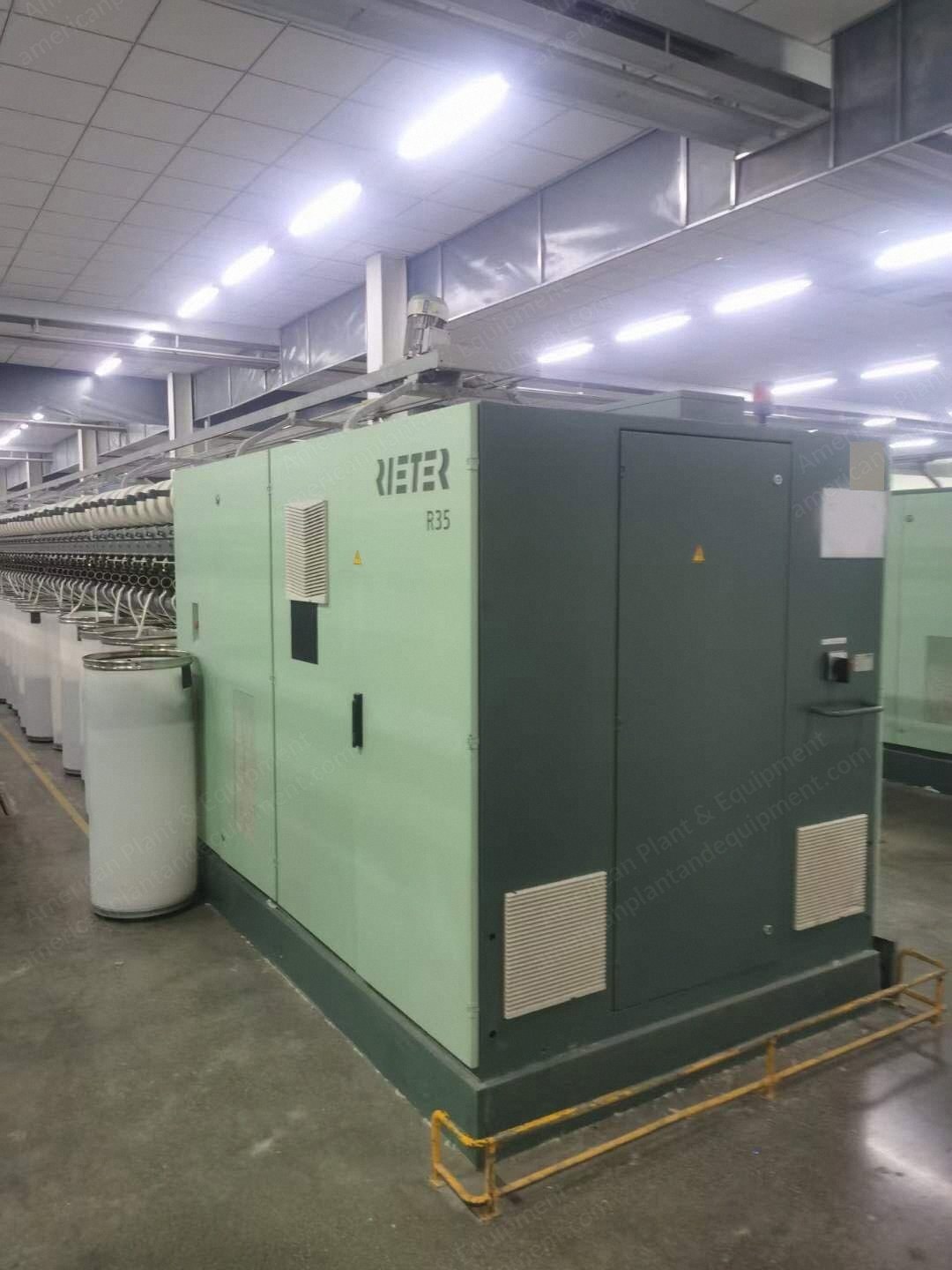 Rieter, R35, 2016, Open-End Spinning Machine, 460 Rotors