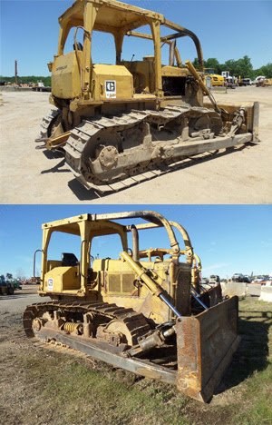Caterpillar, D6D, 1979, Dozer, 10 Feet Blade, 24 Inches Pads