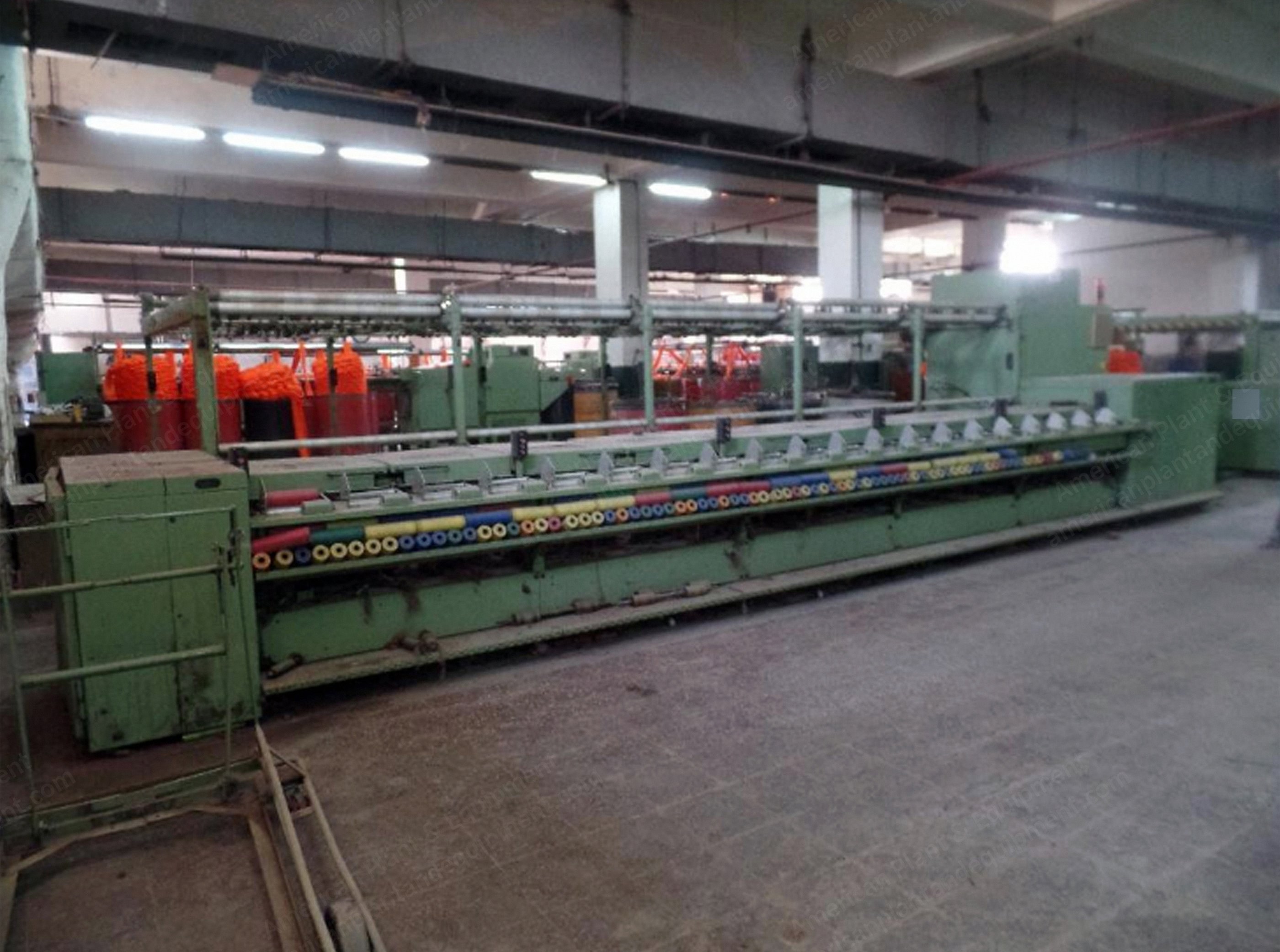 Schlumberger, FM8N, 1996, 20 Spindles, 355mm Pitch, Manual Doffing