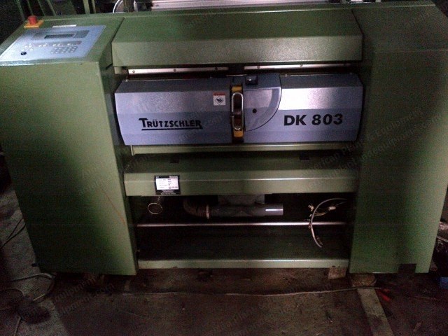 Trutzschler, DK803, 1998, 40x48" Can Size, Autoleveller