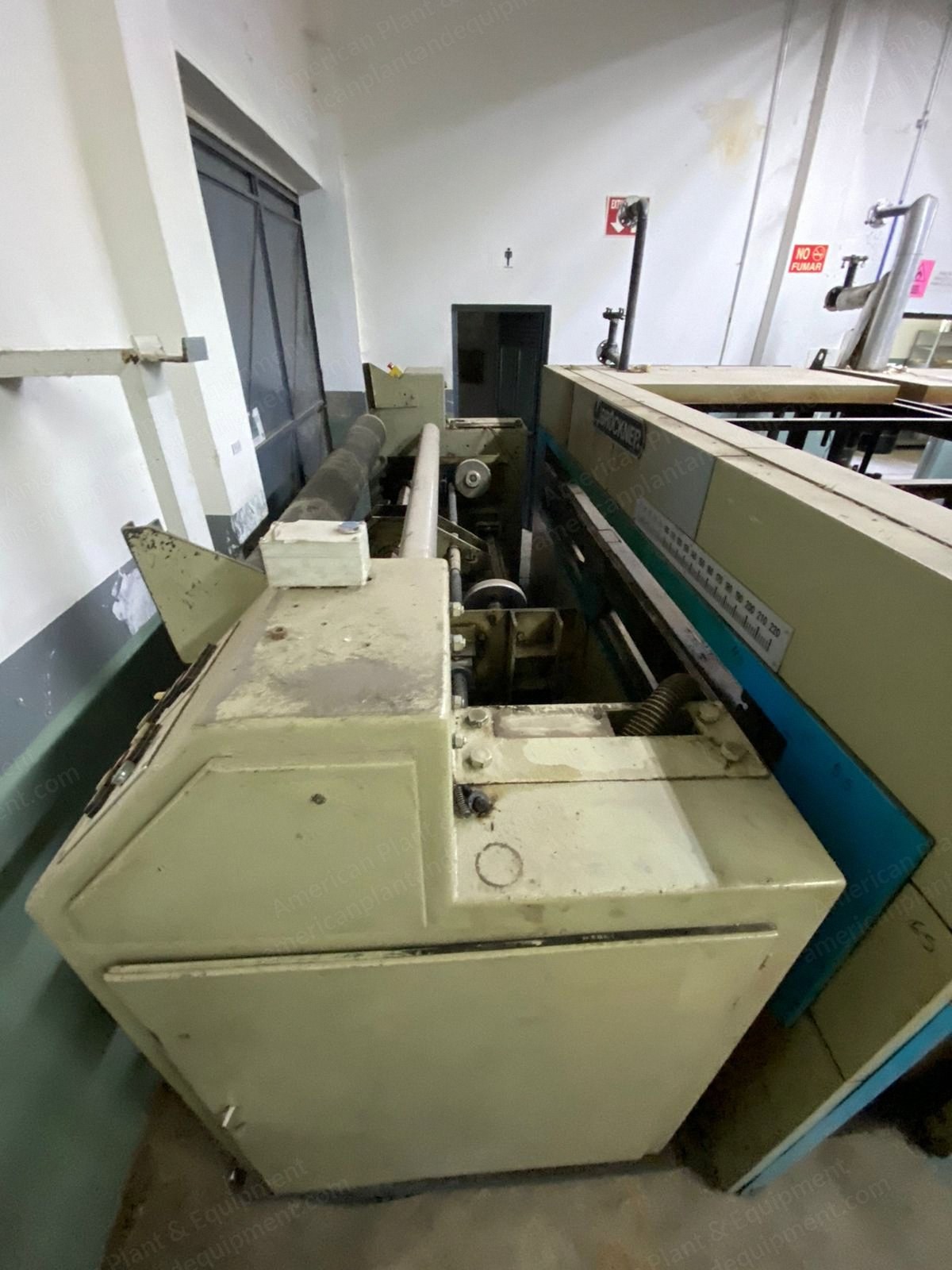 Bruckner, 1989, 2200mm Working Width, 6 Chambers, Thermal Oil Heated