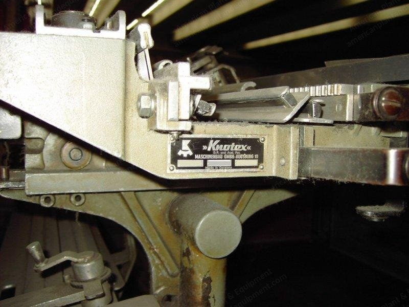 Knotex, Knotting Machines with 4 Frames, 1985 to 2004