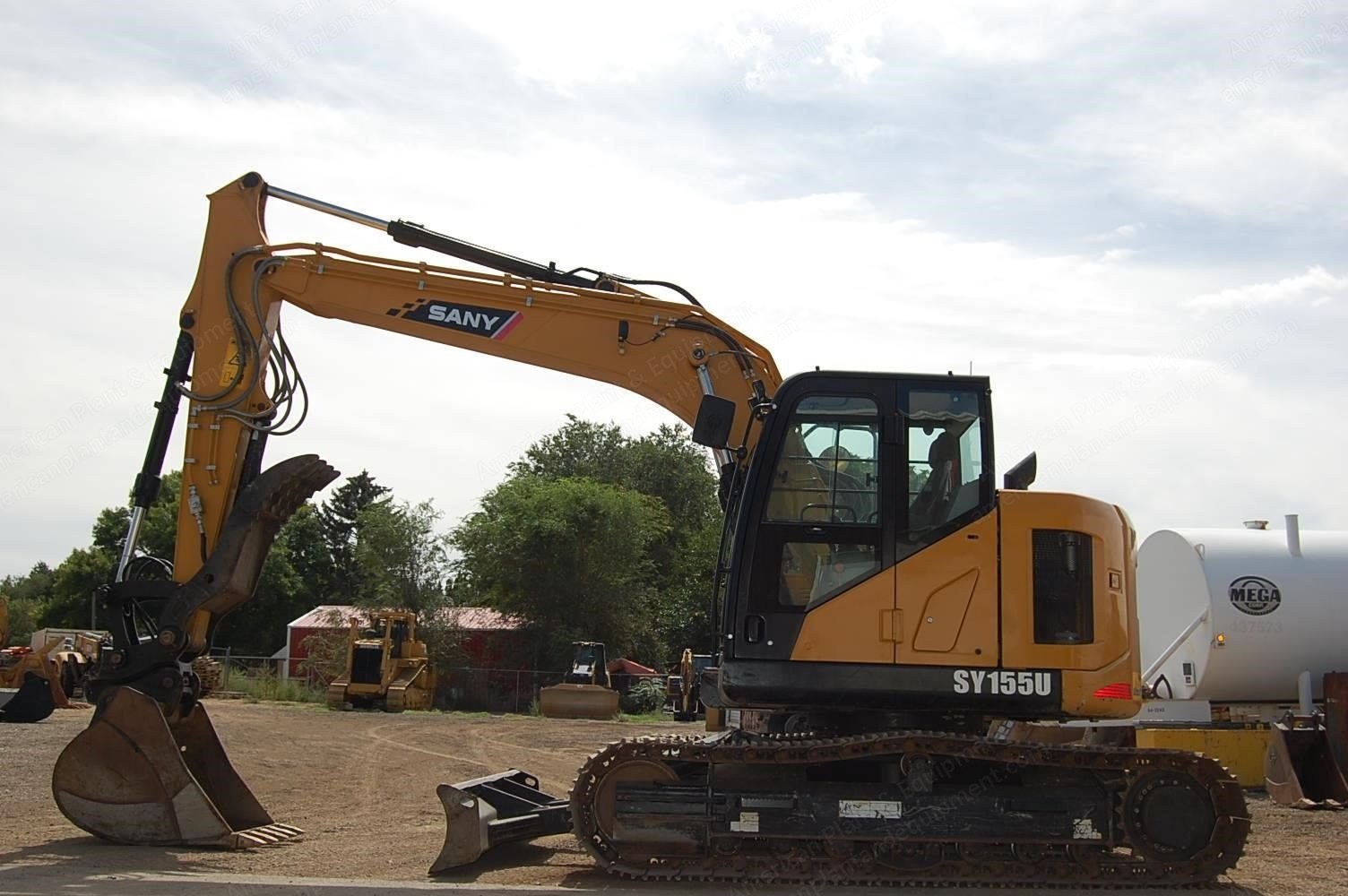 Sany, SY155U, Hydraulic Excavator, 2023, 35,274 lb Operating Weight