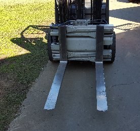 Cascade, 50D-CFS-290, 2012, Side Shifting Fork Clamp, 5000 lbs Capacity, 18.3 to 71.3 inch Opening Range