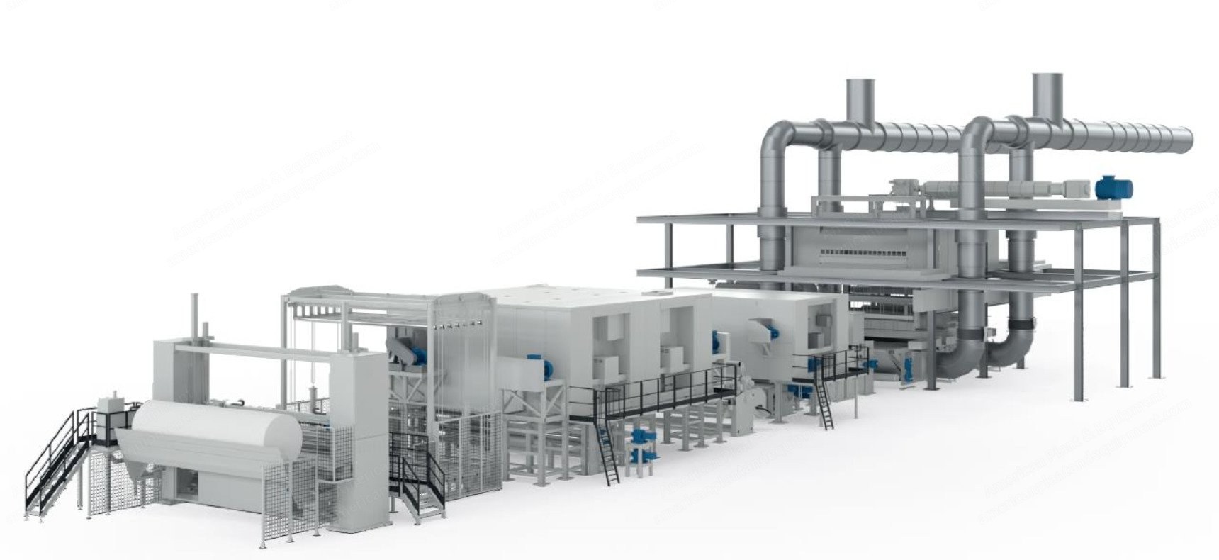 NovaStar, Spunbond PET Line, 3030mm Width, 800 kg/h Capacity