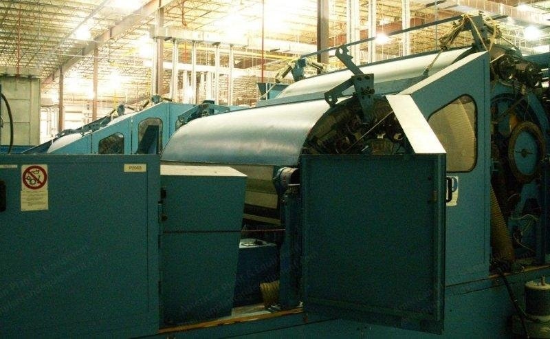 F.O.R., Webmaster WM2+2, 1999, Carding Machine, Width 3000mm, Capacity 600kg/h