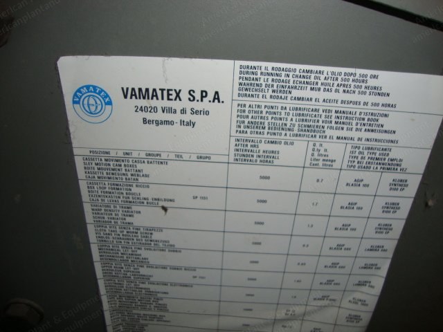 Vamatex, P1001ES, 1994, 2300mm, 8 Colors, Dobby