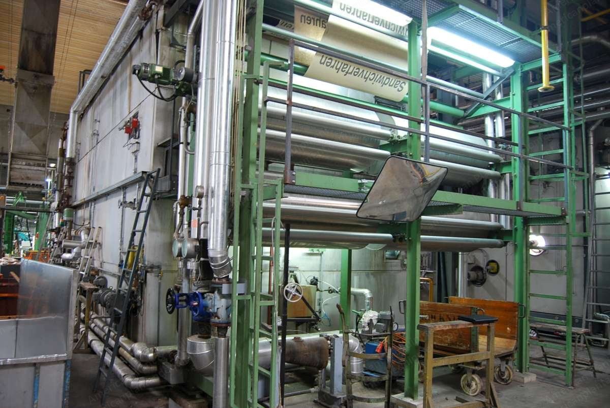 Stork, HS III 350/3600, 1989, 3600mm Max Width, 350m Capacity, HT Steaming Max 180C