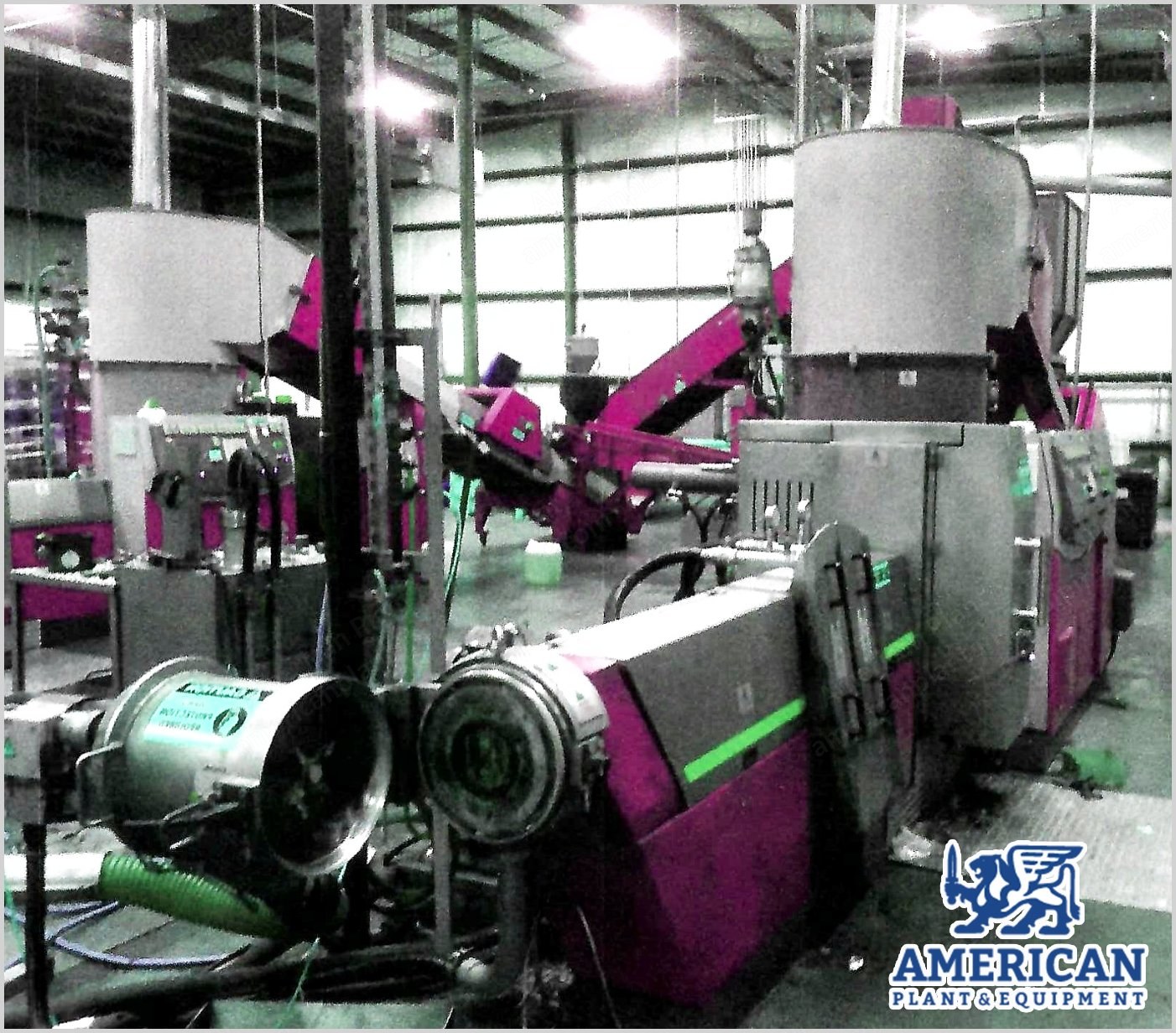 Erema, 1109 TVE, Plastic Recycling Plant, 60Hz