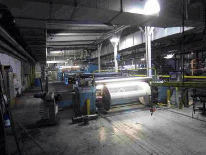 Barmag Draw Warper, 1092-End, 660 yd/min Line Speed, 76" Roll Width