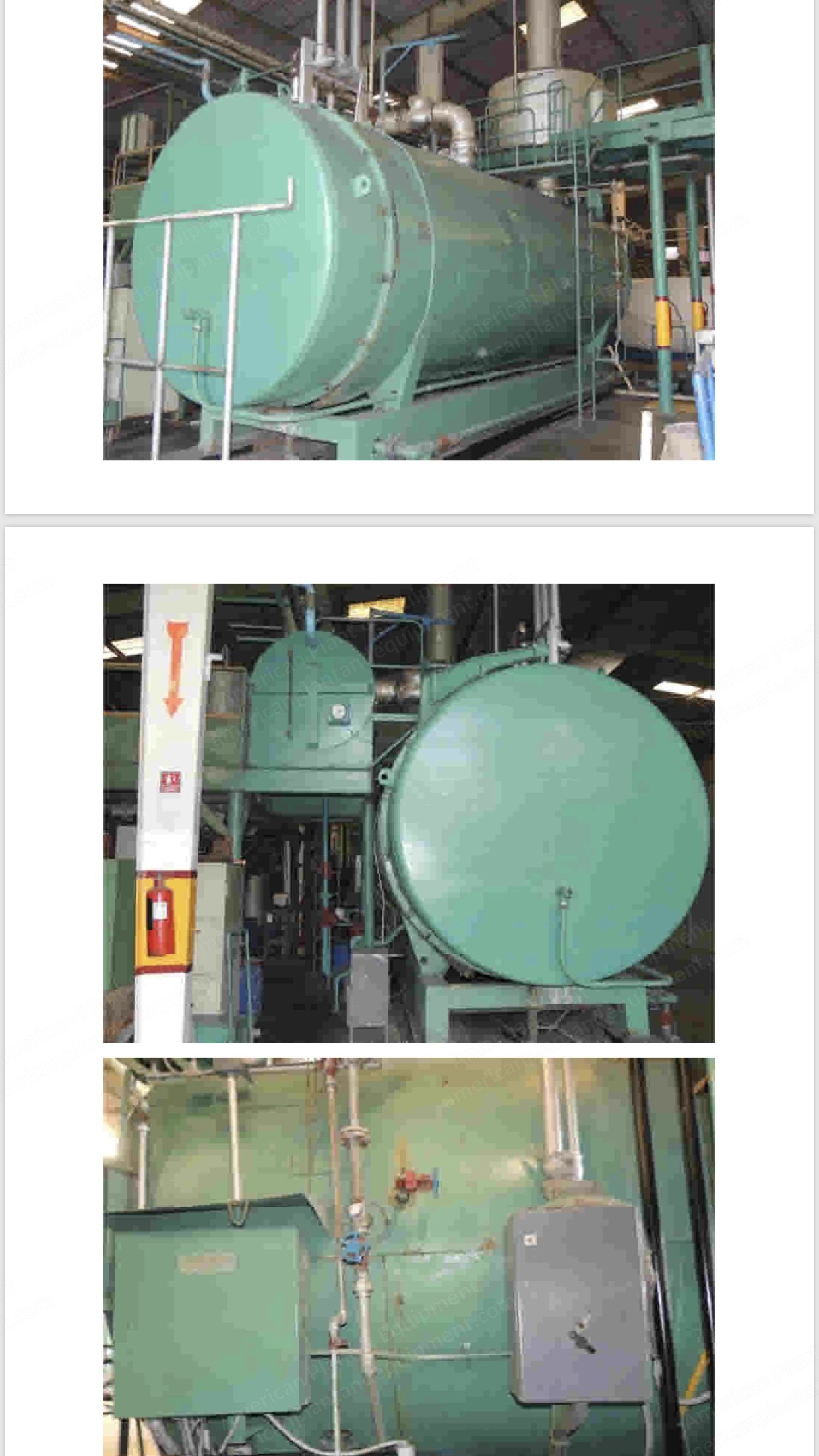 Cleaver Brooks, CB-600-800, 1987, 800 HP, 150 PSI, LP Gas and Bunker Oil Fired, 440V