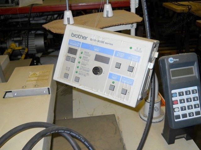 Brother, BAS-343E-01, 2003, Automatic Label Sewing Machine, 2 Label Frames