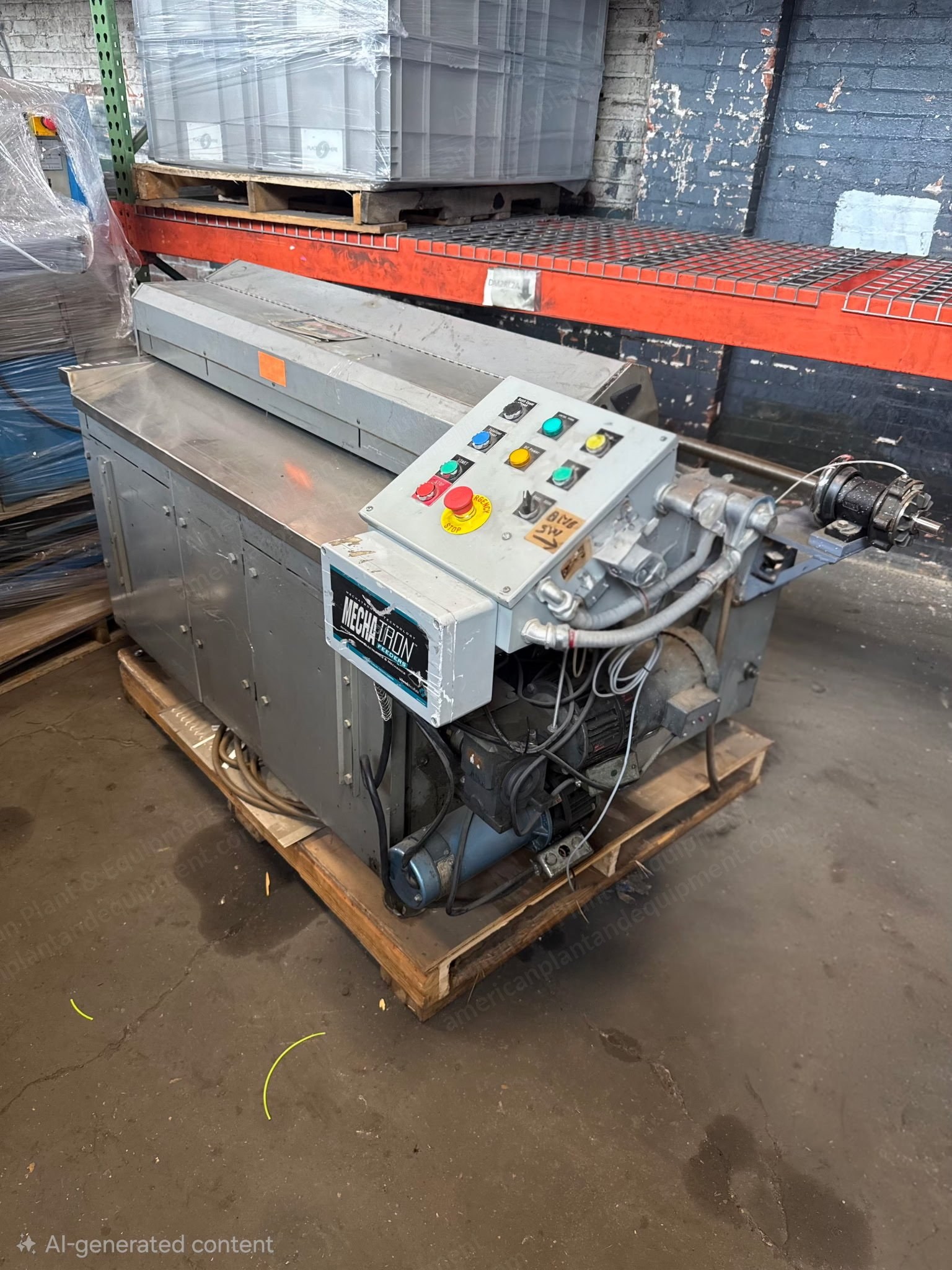 Rosenthal, WA-S-4UZEVMAAAB, 48" Sheeter, One Roll Unwind Stand, Updated Mechatron Controls