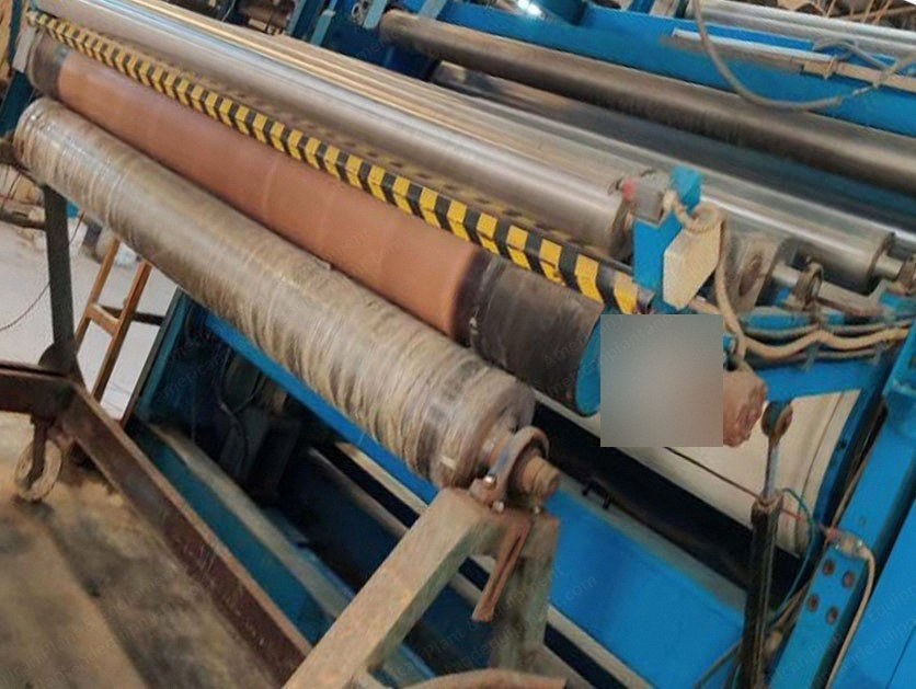 Ramisch, RGK Nipco L, 2006, 3400mm Working Width, Oil Heated, Cloth Feeding Frame