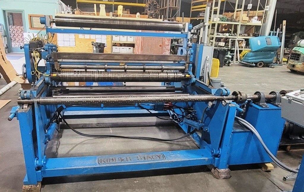 Kidder, CW, Slitter Rewinder, 60 inch Width, 50 inch Unwind/Rewind Diameter