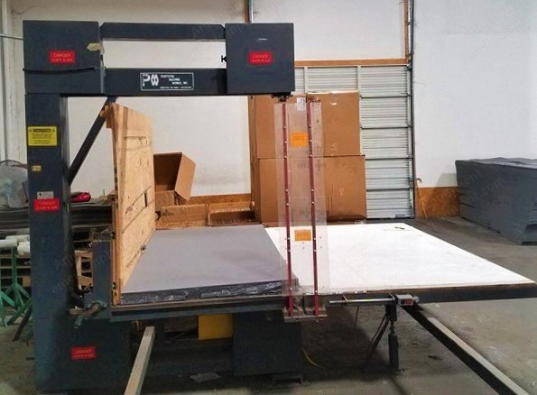 Pontotoc, V4860, Manual Vertical Saw, 49.5" Cutting Height, 8' 10" x 8' Table