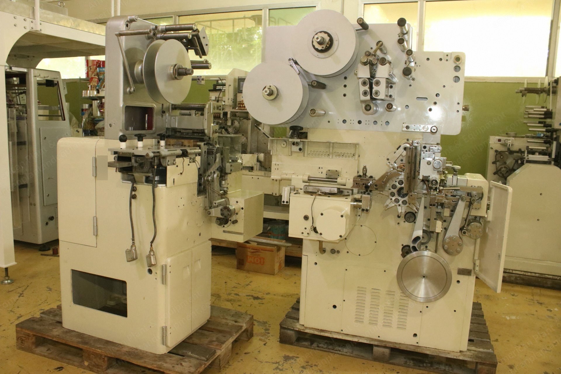 Rose Theegarten, U1-F1, 2004, High-Speed Cut & Wrap and Stick Pack Wrapping Machine, 1000 sweets/min