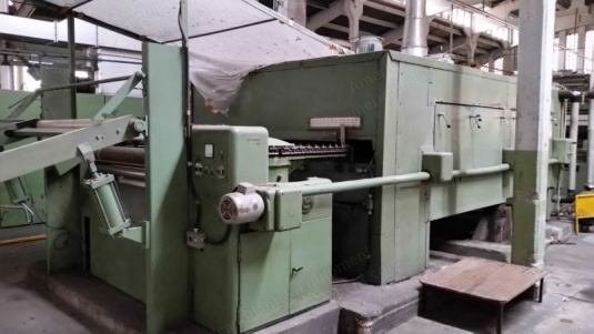 Krantz-Reisky Stenter Frame, 2 Chambers, 1700mm Width, Pin + Clip, Steam Heated