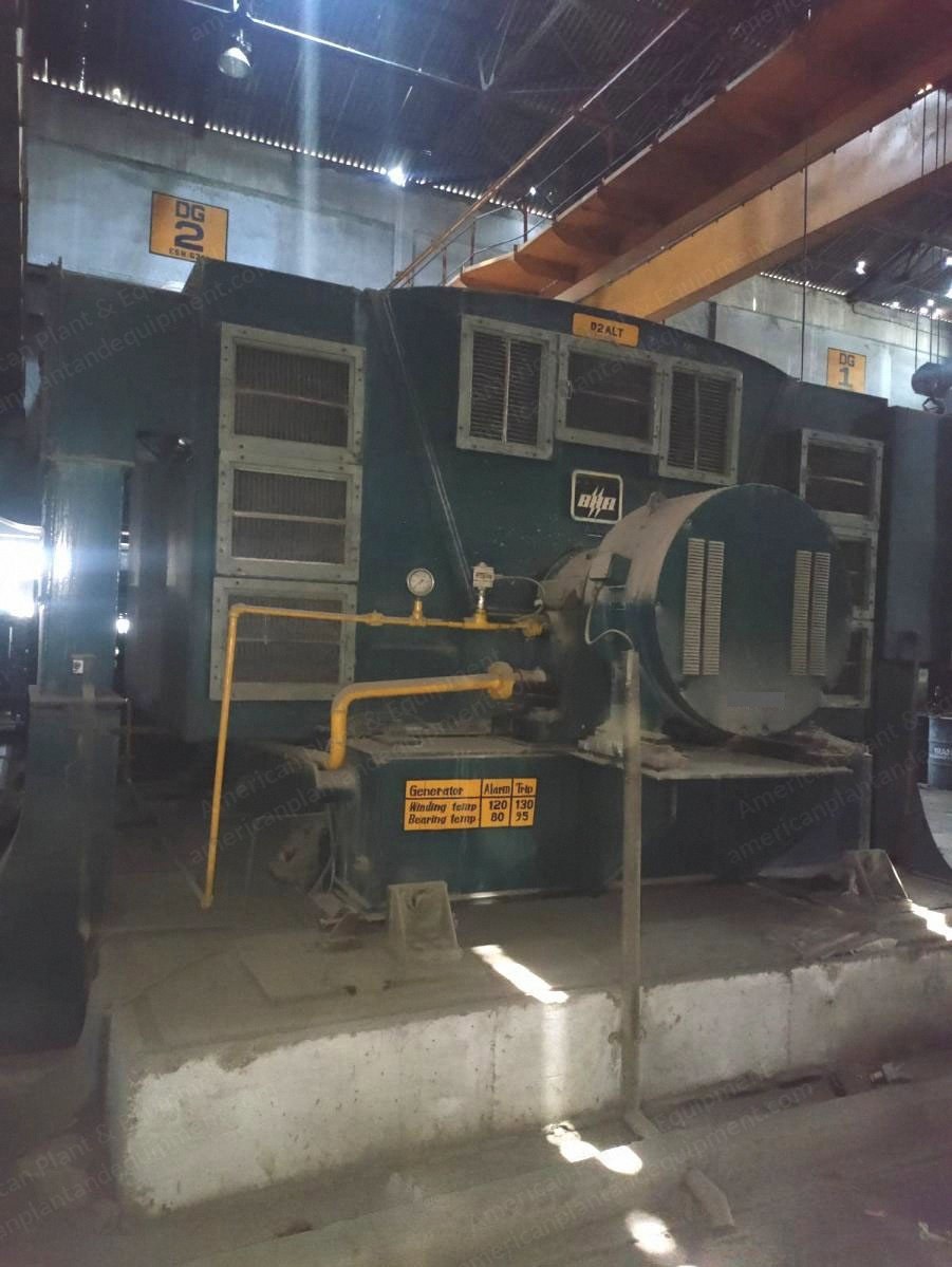 Wartsila, 18V32D, 1995, 6 MW, HFO Fired Generator Set, 6.6 kV, 50 Hz