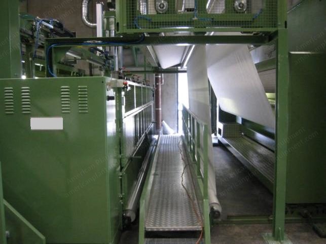 Ramina, Endline Winder, 2007, 6000mm Working Width, 80-1500 g/m² Basis Weight, For Geotextile