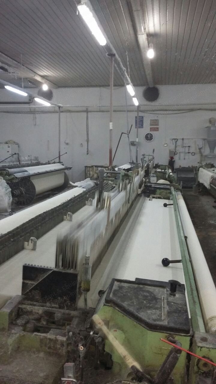 Sulzer, PU & P7100, Projectile Weaving Looms, 3600mm to 3900mm Working Width, Cam Motion