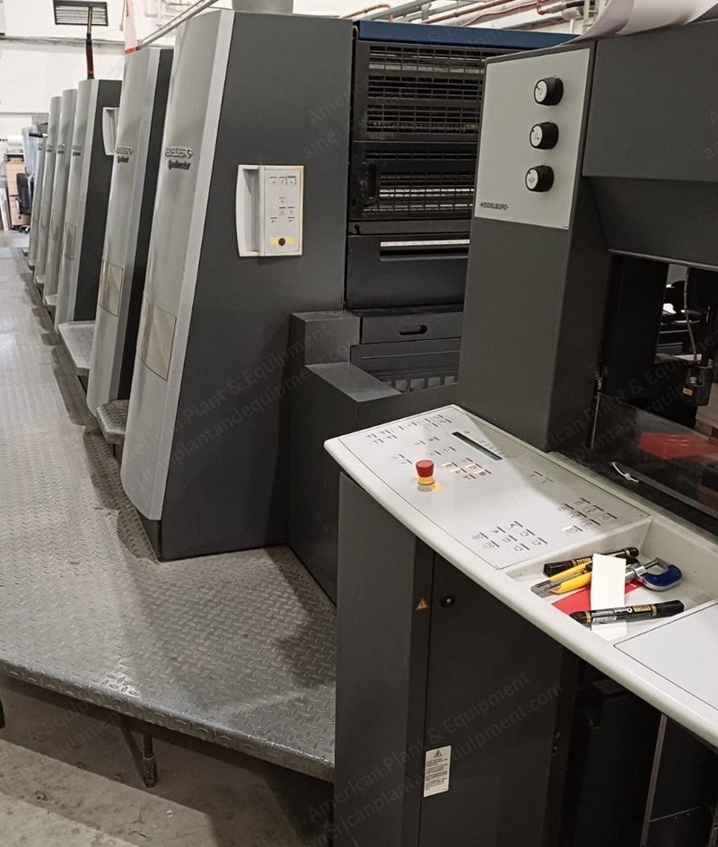 Heidelberg, XL 75-5-P3+L-C, 2008, 5 Colors, 530x750mm, 150 Million Impressions