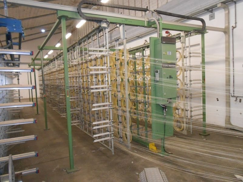 Karl Mayer Creel at Trolleys, 2002, 480 Positions, 300mm Gauge, Anti Balloon