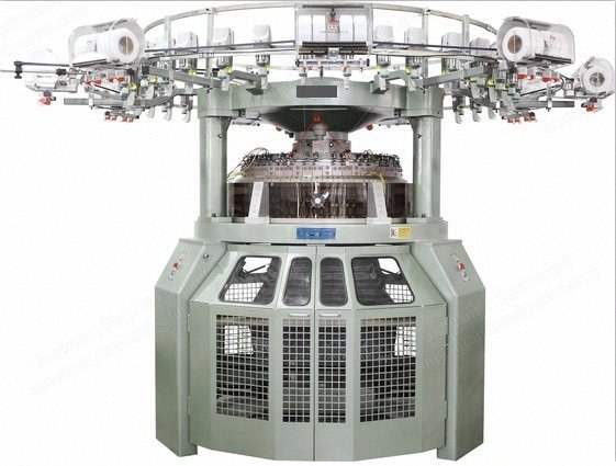 NovaStar, KH151, Computerized Transfer Rib Jacquard Knitting Machine, 34" Diameter, 18 Gauge, 54 Feeders