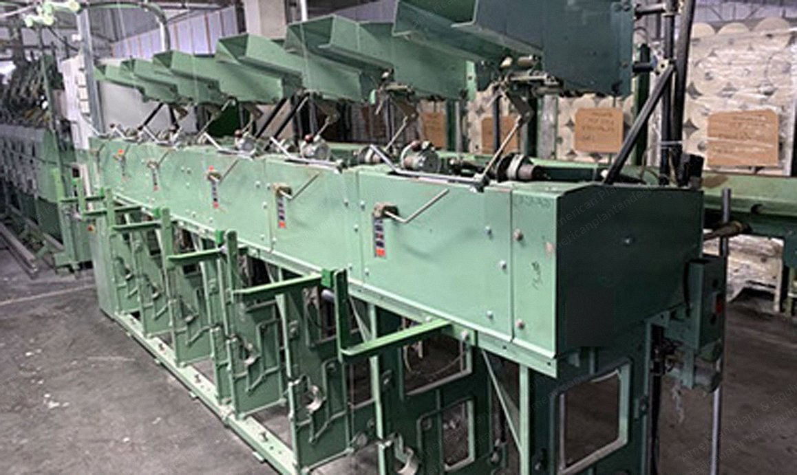 Gilbos, IDD.10, 1994, Assembling Winder, 6 Spindles, Traverse 250mm