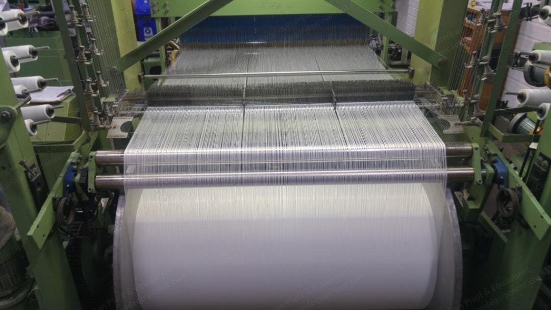 Muller, MBJ-3 772A, 1999, Taffeta 10x100, 8 Iro Muller Accumulators, Jacquard Head