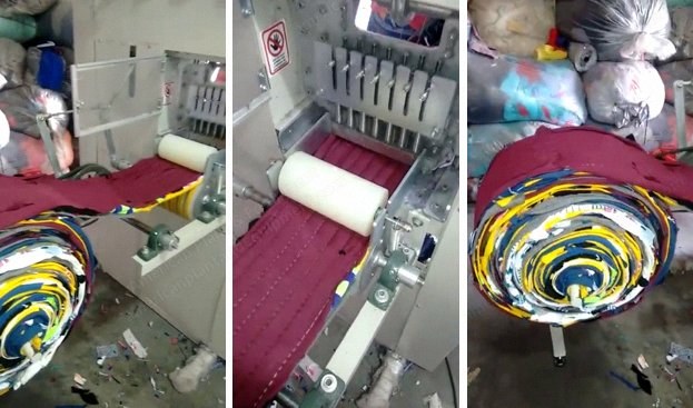 NovaStar, MCR7, Rag Quilting Machine, 12 Inch Width, 1 Inch Gauge